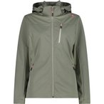 CMP Zip   Damen  Softshelljacke oliv Größe XXS Trekking  Windabweisend Wassera