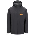 Ajungilak - Geirangerfjord Dry Hooded Jacket - Regenjacke Gr S grau