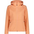 CMP Zip   Damen  Softshelljacke orange Größe XS Trekking  Wasserabweisend Wass