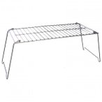 Origin Outdoors - Klappgrill XL - Trockenbrennstoffkocher Gr 60 x 30 cm grau