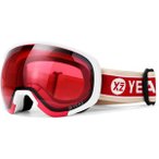 YEAZ Herren Brille BLACK RUN, Größe ONE SIZE in Rot