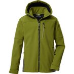 KILLTEC Kinder Funktionsjacke KOW 226 BYS SFTSHLL JCKT, Größe 140 in Braun