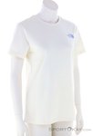 The North Face Box NSE Tailgrid Infill Relaxed Damen T-Shirt-Weiss-XS