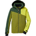 KILLTEC Kinder Funktionsjacke KSW 192 BYS SKI JCKT, Größe 140 in Braun
