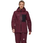 Mammut Stoney HS   Damen  Regenjacke lila Größe L Freeride | Skifahren  Wasser