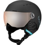 BOLLÉ Kinder Helm Quiz Visor, Größe 49 in Schwarz