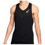 Nike - Dri-Fit ADV Aeroswift Singlet - Laufshirt Gr XXL schwarz