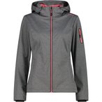 CMP Light Melange Softshell  Damen  Softshelljacke grau Größe XXL Trekking  Wa