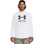 UNDER ARMOUR Herren Kapuzensweat UA RIVAL TERRY GRAPHIC HOOD, Größe M in Pink