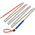 Ortovox Steel 320+ PFA Lawinensonde  Sonde silber Größe 320cm Trekking