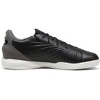 PUMA Kinder Fussball-Hallenschuhe KING MATCH IT Jr, Größe 34 ½ in Grau