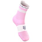 Compressport - Pro Racing Socks V4.0 Run High - Laufsocken  T4 - EU 45-48 rosa