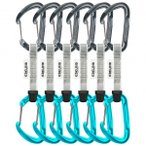Edelrid - Pure Wire Set Sixpack - Express-Set Gr 10 cm grau