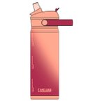 Camelbak - Thrive Flip Straw VSS - Isolierflasche Gr 1200 ml rosa/rot