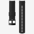 Suunto 24 MM ATHLETIC 2 SILICONE STRAP ( Schwarz one size Größe,)