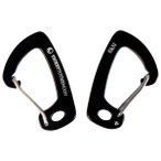 Ticket to the Moon - Lightest Carabiner 6kN - Pair - Schnappkarabiner schwarz