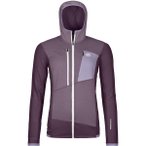 ORTOVOX Damen Unterjacke FLEECE GRID HOODY W, Größe L in Lila