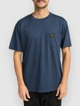 RVCA Americana Pocket T-Shirt moody blue Gr. L