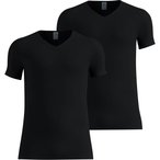 Odlo Active Light 2er Pack  Herren  Kurzarm Unterhemden schwarz Größe XL   Atm