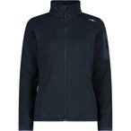 CMP Strick Fleece  Damen  Fleecejacke schwarz Größe XS Trekking  Atmungsaktiv