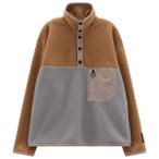 CMP - Sweat 36H4327 - Fleecepullover Gr S braun/grau