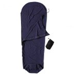 Cocoon - Micro-Fleece MummyLiner - Reiseschlafsack Gr 220 x 80/60 cm Zip: Left S