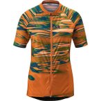GONSO Damen Shirt Copedello Da-Radtrikot-1/2-FZ, Größe 38 in Orange