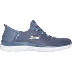 SKECHERS Damen Slipper SUMMITS-DIAMOND DREAM, Größe 40 ½ in Grau