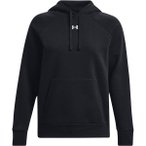 UNDER ARMOUR Damen Kapuzensweat UA RIVAL FLEECE HOODIE, Größe L in Schwarz