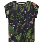 DEDICATED - Women's T-Shirt Visby Secret Garden - T-Shirt Gr XS bunt