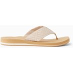 Reef Spring Woven Damen Zehentrenner ( Beige 9 40 EU |)