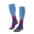 FALKE Herren Socken He/Uni FALKE TK2 Explore Long, Größe 46-48 in Lila