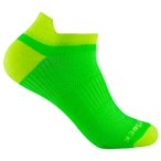 Wrightsock - Coolmesh II Low Tab - Multifunktionssocken 34-37 grün