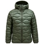 Peak Performance - Helium Down Hood Jacket - Daunenjacke Gr L oliv