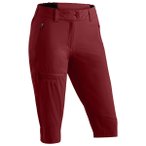 Maier Sports - Women's Lulaka Capri Loop - Shorts Gr 36 - Regular rot