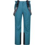 CMP Herren Latzhose Herren Skihose Salopette - Normalgröße, Größe 48 in Blau