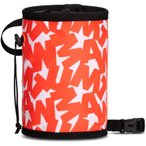 Mammut Gym Print Chalk Bag, hot red AOP