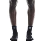 On Performance Run Mid Laufsocken Unisex ( Schwarz 43-46 Größe,)