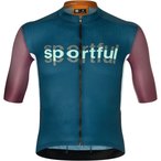 Sportful Supergiara Logo Trikot Herren  Radtrikots blau Größe M Gravel