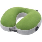 COCOON Air-Core U-Shaped Down Neck Pillow - Nackenkissen fresh olive-grey