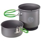 Optimus - Terra Weekend HE Kochset 0,95 - Topf Gr 0,95 l grau