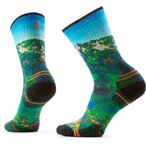 Smartwool Hike Targeted Cushion Mountain Lake  Damen  Wandersocken gruen Größe