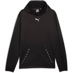 PUMA Herren Kapuzensweat FIT Taped PWRFleece L, Größe S in Schwarz