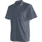 MAIER SPORTS Herren Polo Arwin 2.0 He-Polo 1/2 Arm, Größe L in Grau
