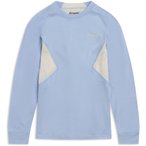 Bergans Inner:Pure Merino  Damen  Langarm Unterhemden light dusty blue-creme Gr�