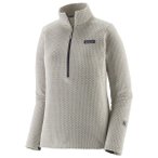 Patagonia - Women's R1 Air Zip Neck - Fleecepullover Gr L grau