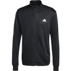 adidas Workout Essentials All Set 3 Stripes Herren Trainingsjacke ( Schwarz L)