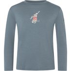 Super.Natural Bunny  Kinder  Longsleeves blau Größe 110 Trekking  Hautfreundli