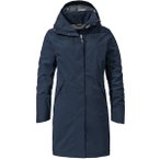 SCHÖFFEL Damen Parka Sardegna L, Größe 36 in Blau