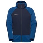 Mammut - Massone Midlayer Hooded Jacket - Fleecejacke Gr L blau